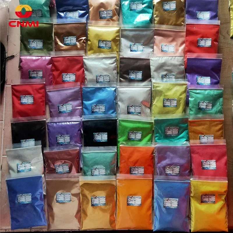 Pearl Powder Resin - 50 グラムマイカ顔料パールパウダー DIY ミネラル染料着色剤ダスト 28 色