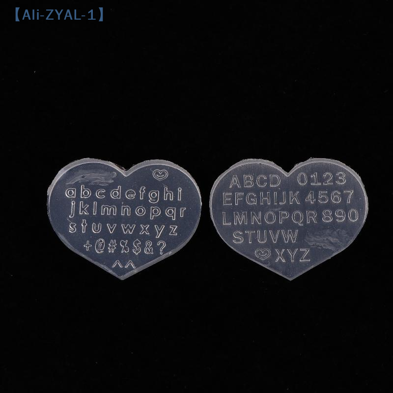 Resin Art Earrings Design - 【ZYAL-1】1/3 個アート装飾ユニバーサル英語レターデザインネイルシリコンモールドイヤリングネックレス 3D 樹脂モールド DIY ツール