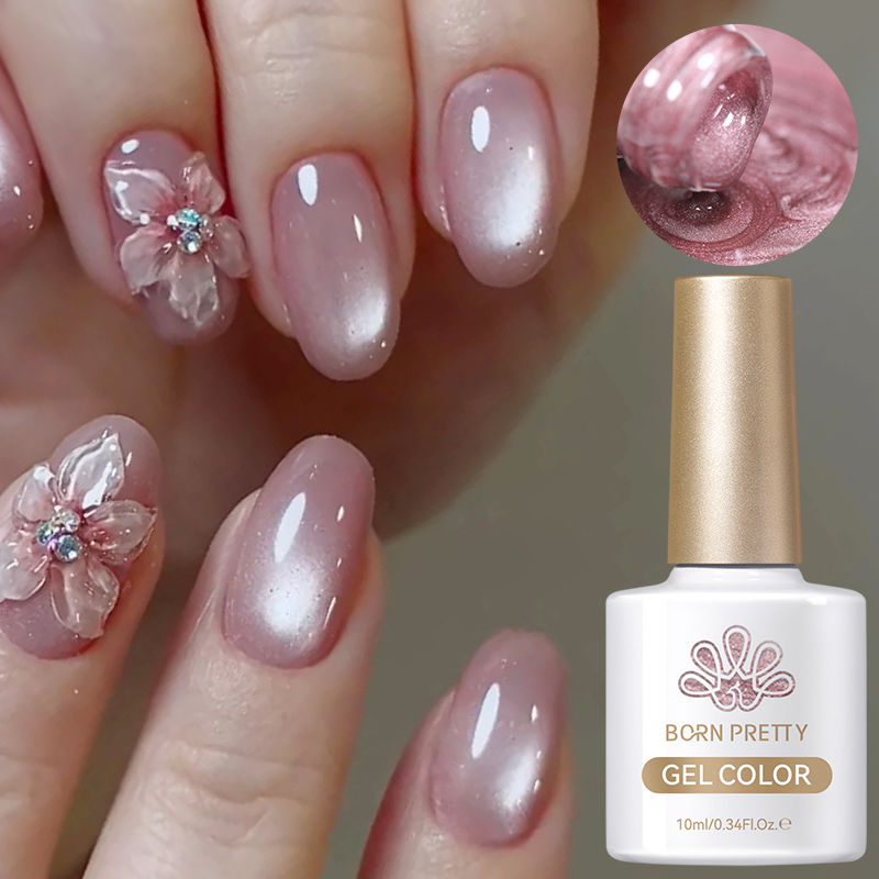 Resin Art With Rose - BORN PRETTY 1本 10ml ドライローズムーンライトキャットマグネティックジェル ウルトラシャイン