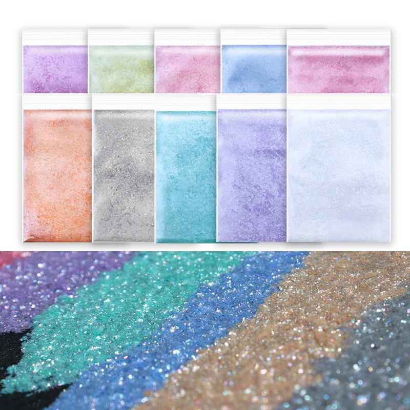 Pearl Powder Resin - きらめく顔料着色剤,UV樹脂,エポキシ,ジュエリー製造用品