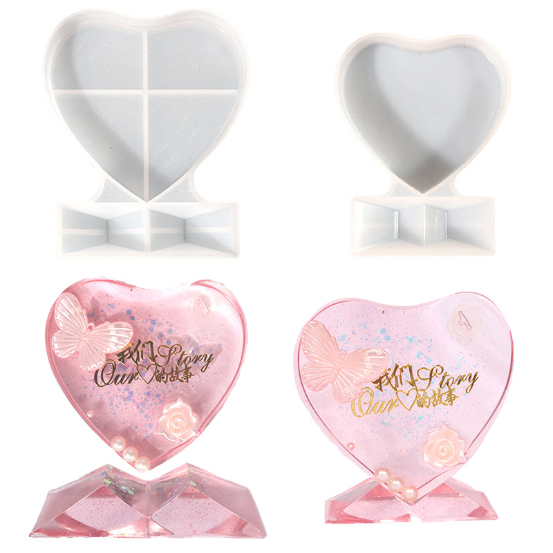 Resin Art Photo Frame - DIYエポキシ-フォトフレーム,装飾,写真,ジュエリーホルダー,樹脂金型