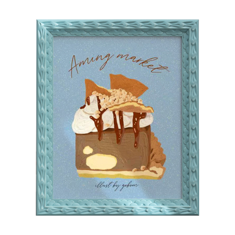 5インチ-A4フォトフレーム子供部屋DIY装飾フレーム、スタ - Resin Art Photo Frame のレビューと価格