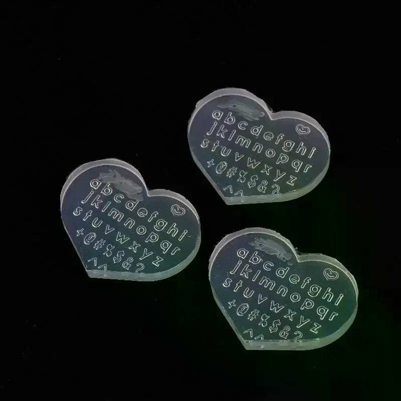 /Kuz/アートデコレーションユニバーサル英語文字デザインネ - Resin Art Earrings Design のレビューと価格