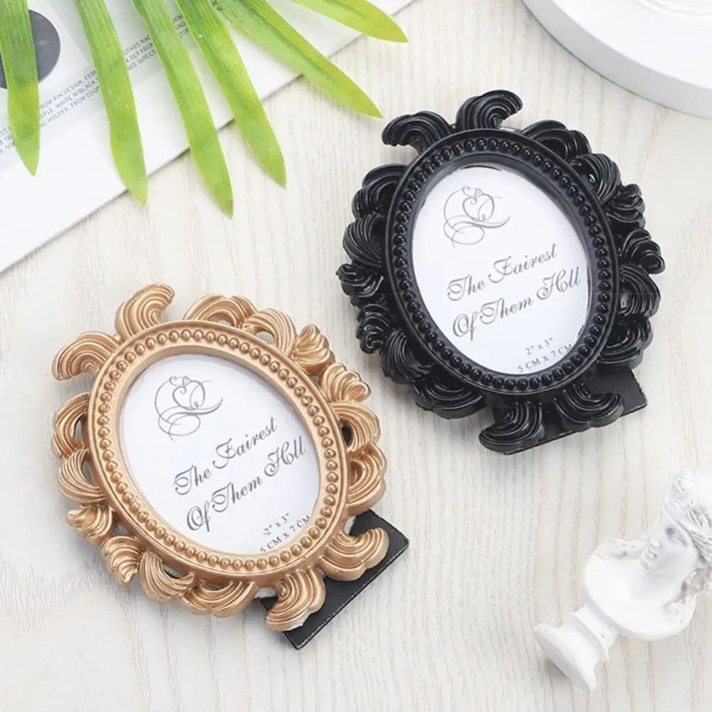 絶妙な樹脂素材のオーバルフォトフレームヴィンテージオーバルバ - Resin Art Photo Frame のレビューと価格