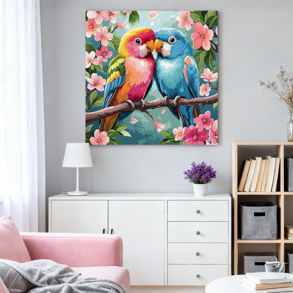 HUACAN ダイヤモンドペインティング 鳥 花 動物 モザ - Resin Art With Rose のレビューと価格