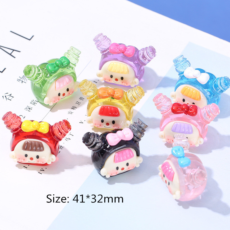 透明な人形の頭,樹脂,DIYの装飾,スクラップブッキングのア - Resin Art Earrings Material のレビューと価格
