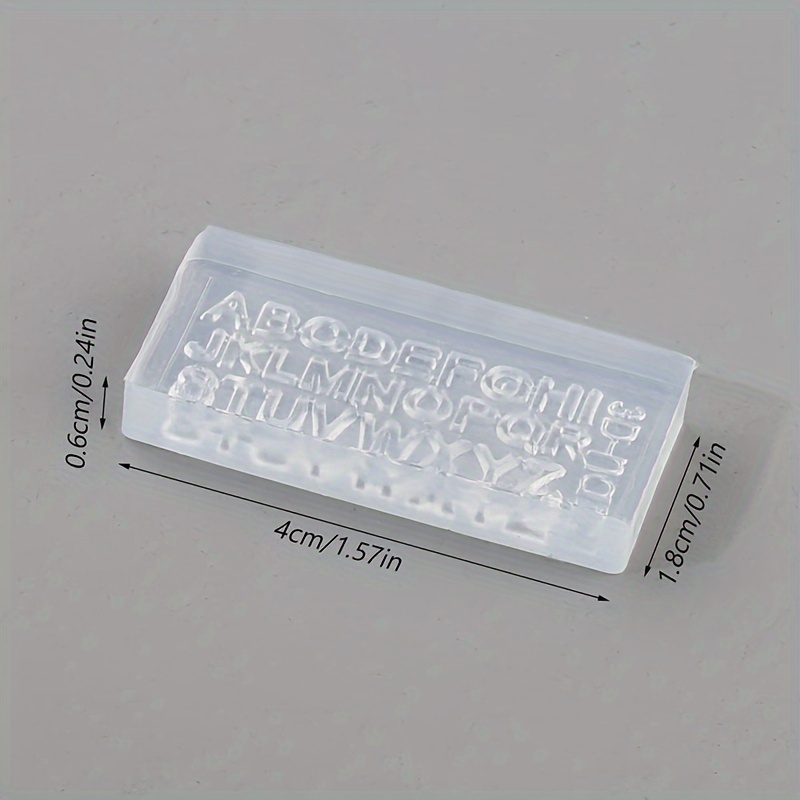 3Dレターネイルアートシリコンモールド ミニレターネイルモー - Resin Art Zone のレビューと価格