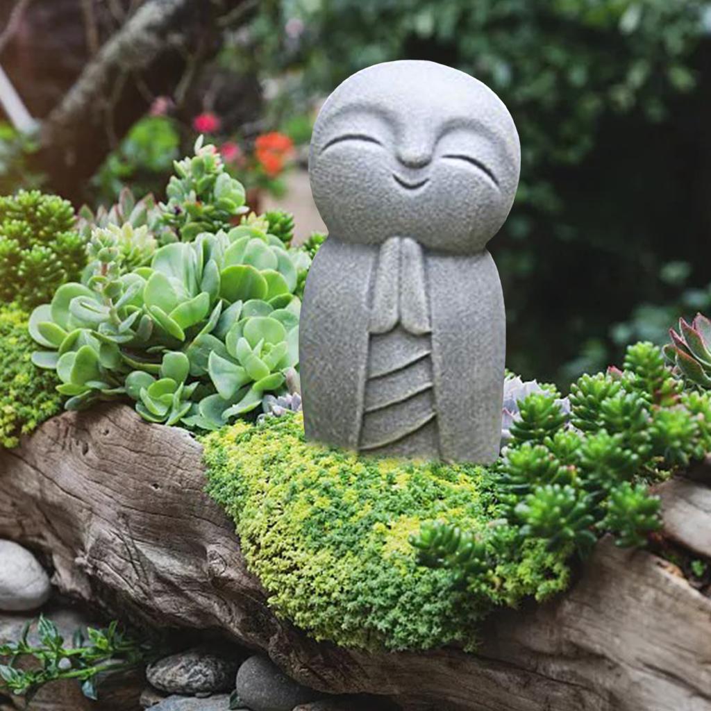 ジゾ僧侶の祈りの像、樹脂製の赤ちゃんのための記念仏像、アール - Resin Art Baby Memories のレビューと価格