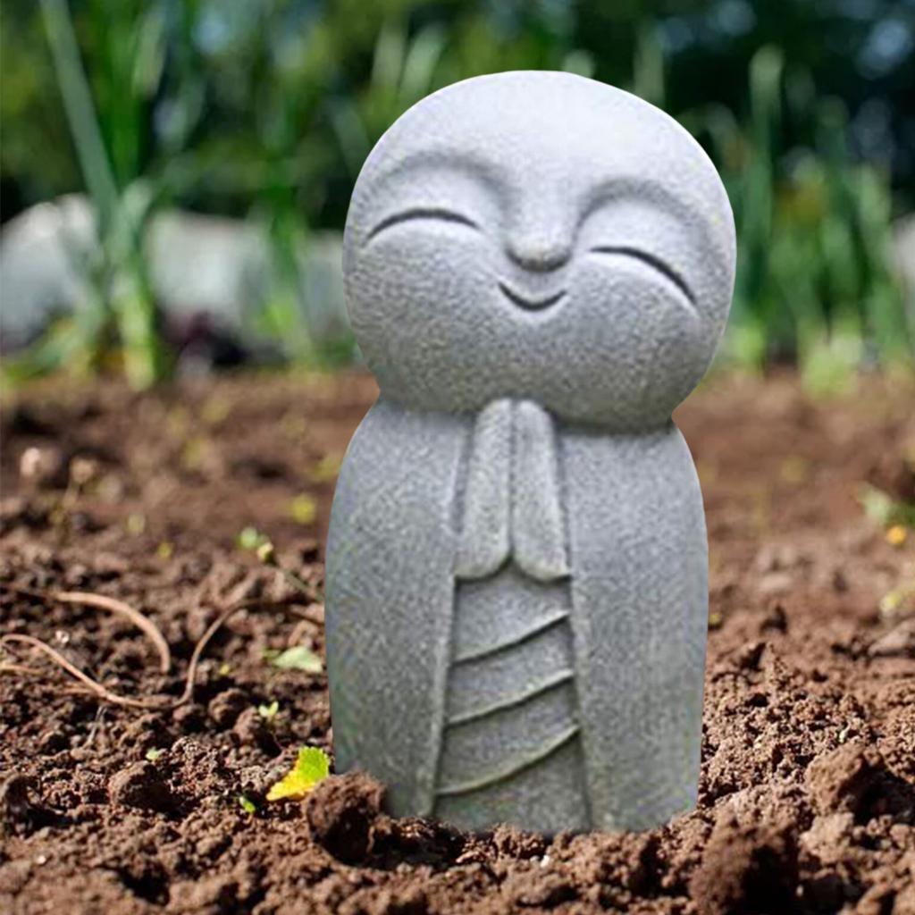 ジゾ僧侶の祈りの像、樹脂製の赤ちゃんのための記念仏像、アール - Resin Art Baby Memories のレビューと価格
