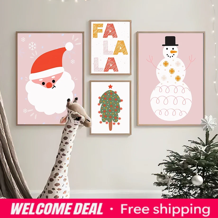 クリスマスサンタ クリスマスツリー ファララ引用ポスター ミ - Resin Art Quotes のレビューと価格