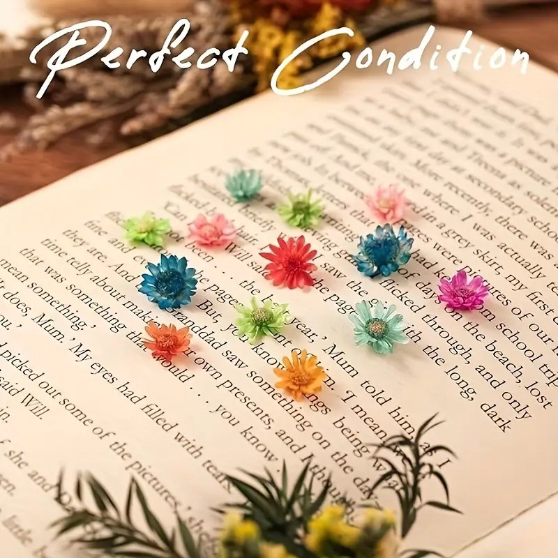 クラフト用クラシック造花ミックス - レジンアート、ネイルデ - Resin Art Earrings Design のレビューと価格