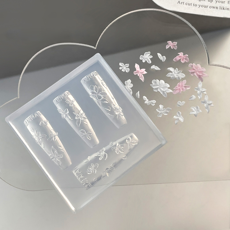 Z. 3D 花ネイルモールド DIY シリコーンネイルツール - Resin Art Zone のレビューと価格