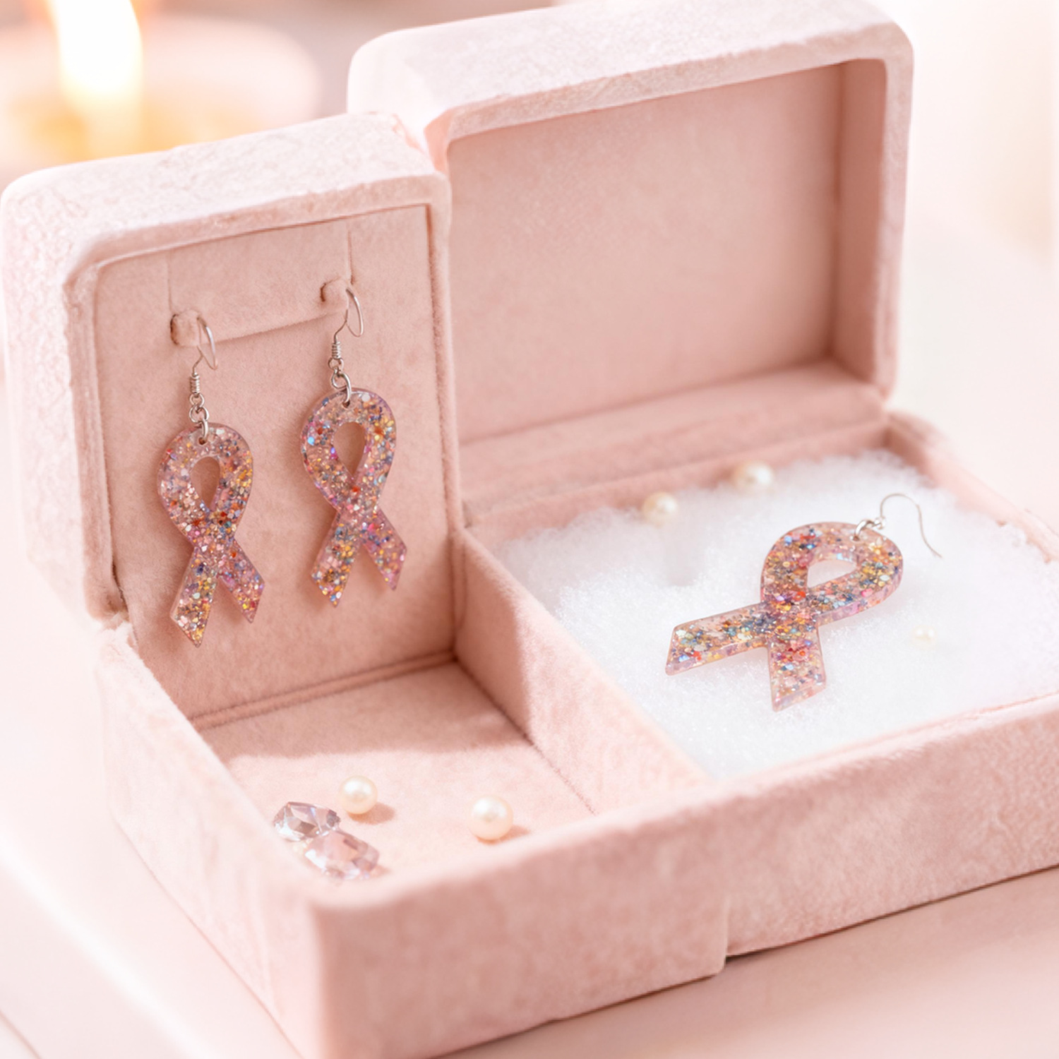 DIYリボンイヤリング樹脂型、イヤリングペンダント型、キーホ - Resin Art Kit With Molds のレビューと価格