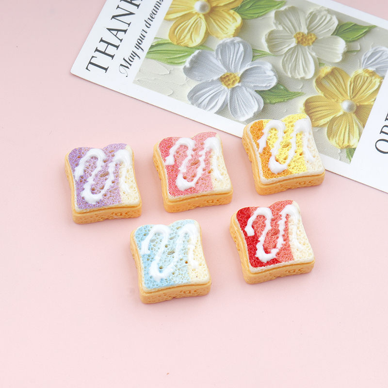 30/300個入り ミニトーストビスケット ミニチュア レジ - Resin Art Earrings Material のレビューと価格