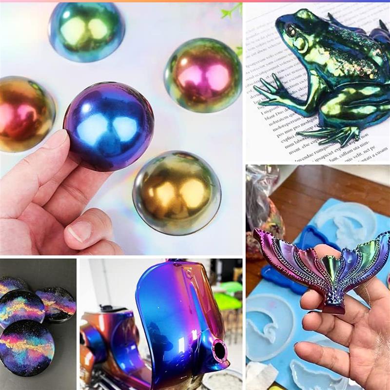 魔法の色あせた真珠のパウダー,カメレオン,レジン,エポキシ, - Pearl Powder Resin のレビューと価格