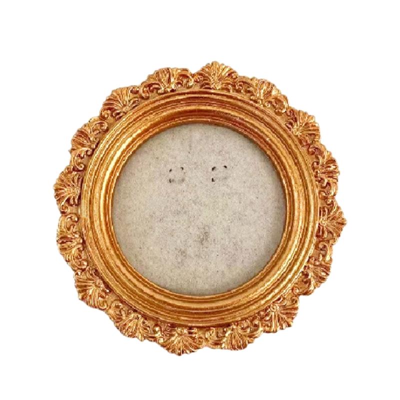 Y1UD ミニ写真レトロフレームスタンド付き小さなアンティー - Resin Art Photo Frame のレビューと価格
