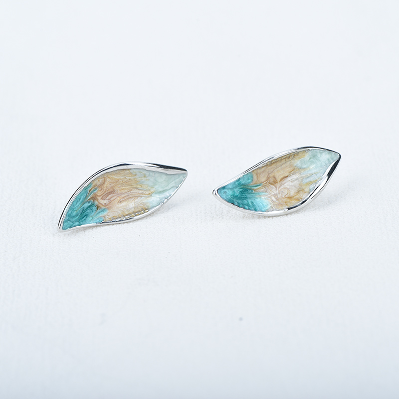 Iceyy-女性のためのレジンネックレスとイヤリングのセット - Resin Art Earrings Design のレビューと価格
