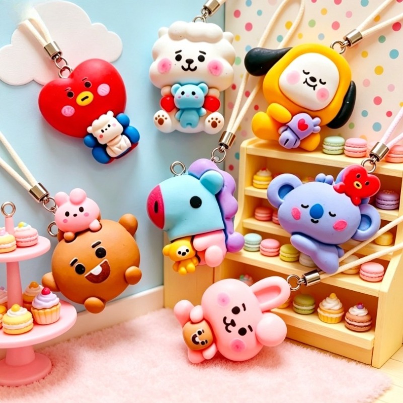 7 個 BT21 樹脂漫画チャーム DIY アクセサリークラ - Resin Art Essentials のレビューと価格