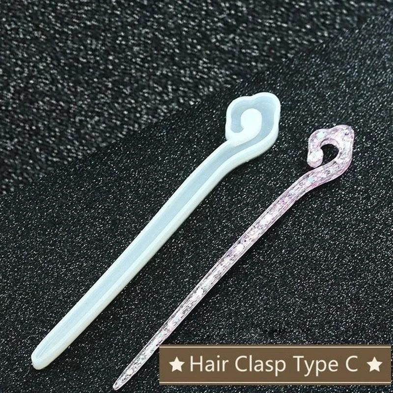 新しい透明ヘアピンシリコーン特殊金型樹脂 DIY ヘアジュエ - Resin Art Essentials のレビューと価格