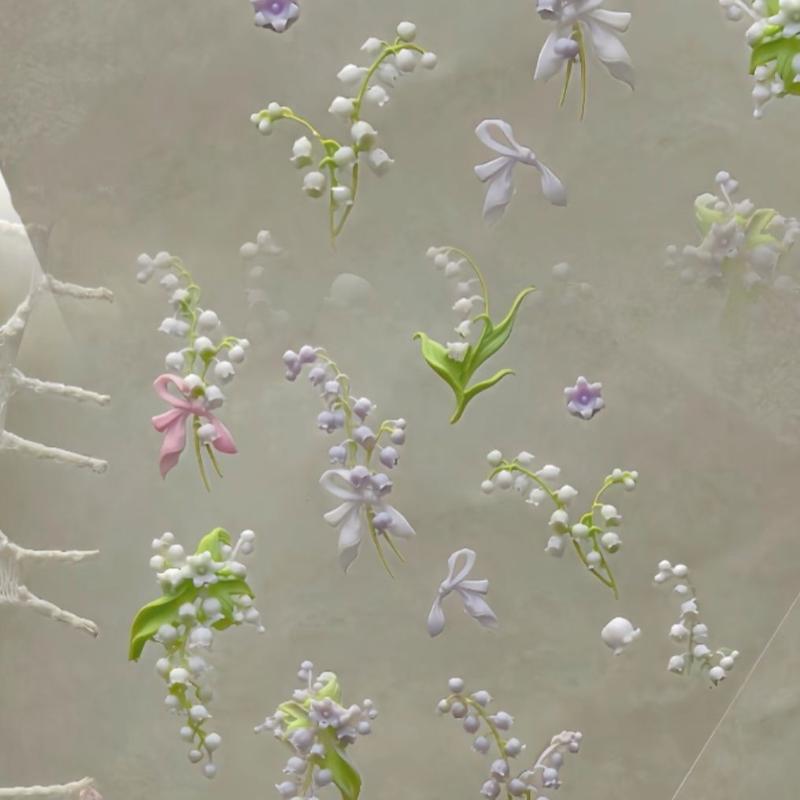 Z. 花シリーズ3D曲線ネイルモールド スズラン 蓮の花 D - Resin Art Zone のレビューと価格