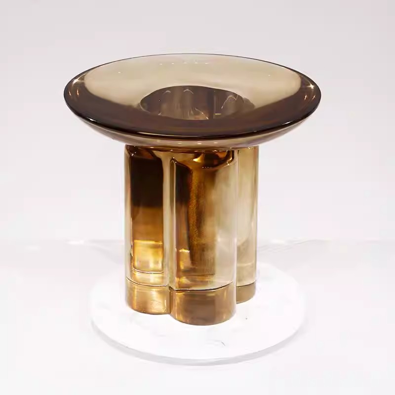 高級ホテルヴィラ装飾樹脂アクリル透明エッジテーブルシンプルス - Resin Art Coffee Table のレビューと価格