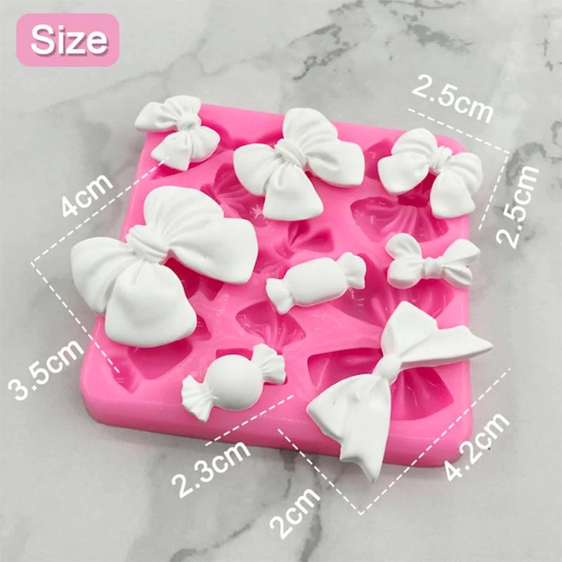 シリコーンボウノット樹脂アートモールドケーキデコレーションペ - Resin Art Kitchen のレビューと価格