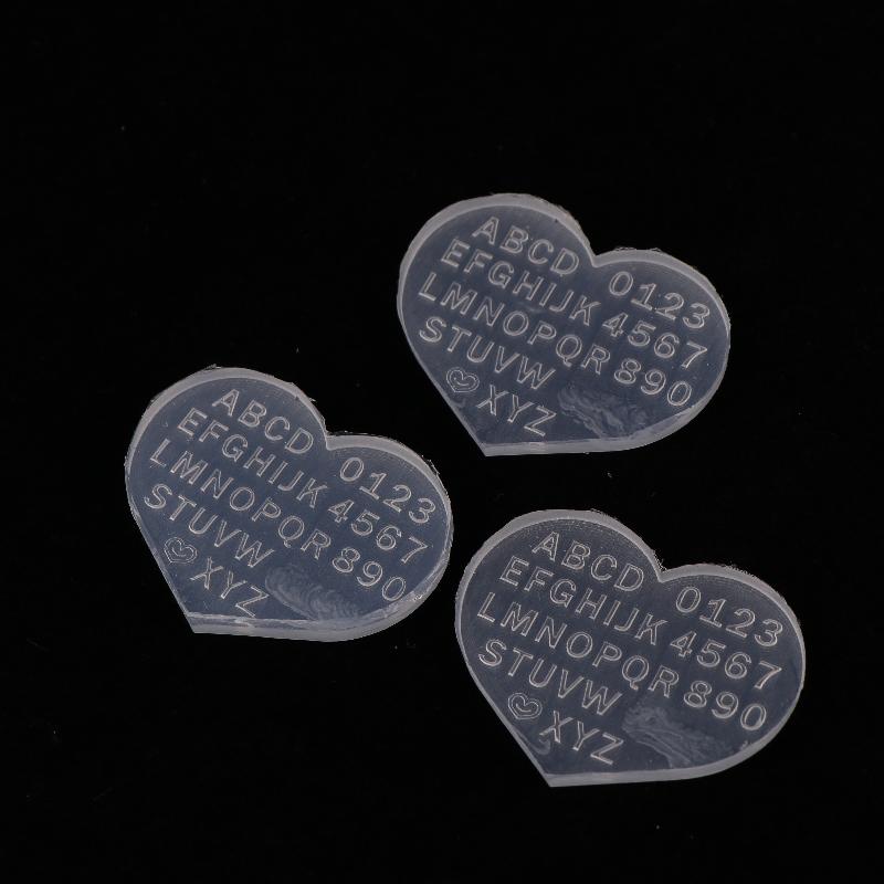 1/3個入り レジンアートデコレーション 汎用 英語文字デザ - Resin Art Earrings Design のレビューと価格