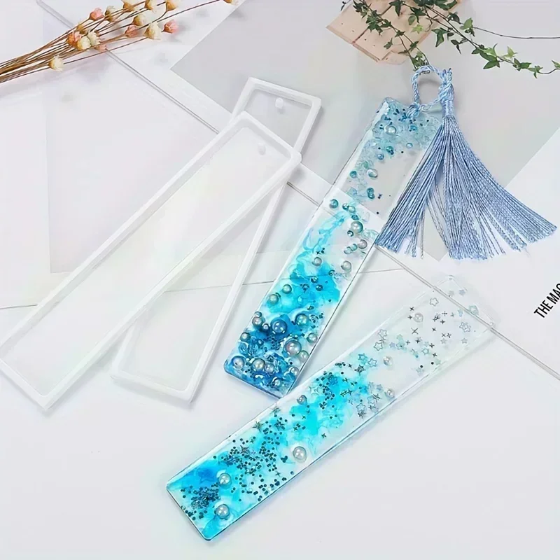 5 ピース/セット DIY 長方形クリスタルエポキシ樹脂ブッ - Resin Art Kitchen のレビューと価格