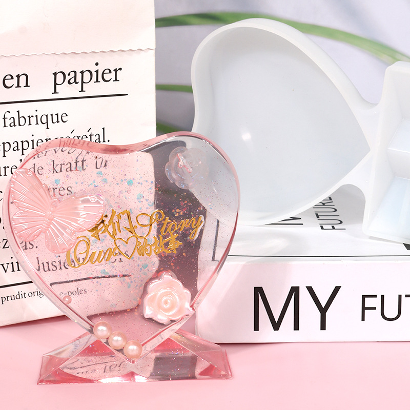 DIYエポキシ-フォトフレーム,装飾,写真,ジュエリーホルダ - Resin Art Photo Frame のレビューと価格