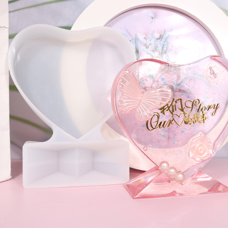 DIYエポキシ-フォトフレーム,装飾,写真,ジュエリーホルダ - Resin Art Photo Frame のレビューと価格