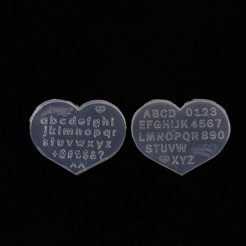 1/3 個アート装飾ユニバーサル英語文字デザインネイルシリコ - Resin Art Earrings Design のレビューと価格