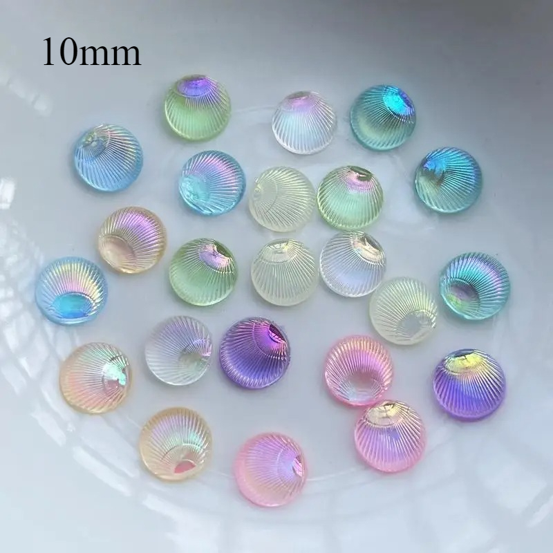 100 個円形シェル 3d ジュエリーレジン DIY 装飾ス - Resin Art Earrings Design のレビューと価格