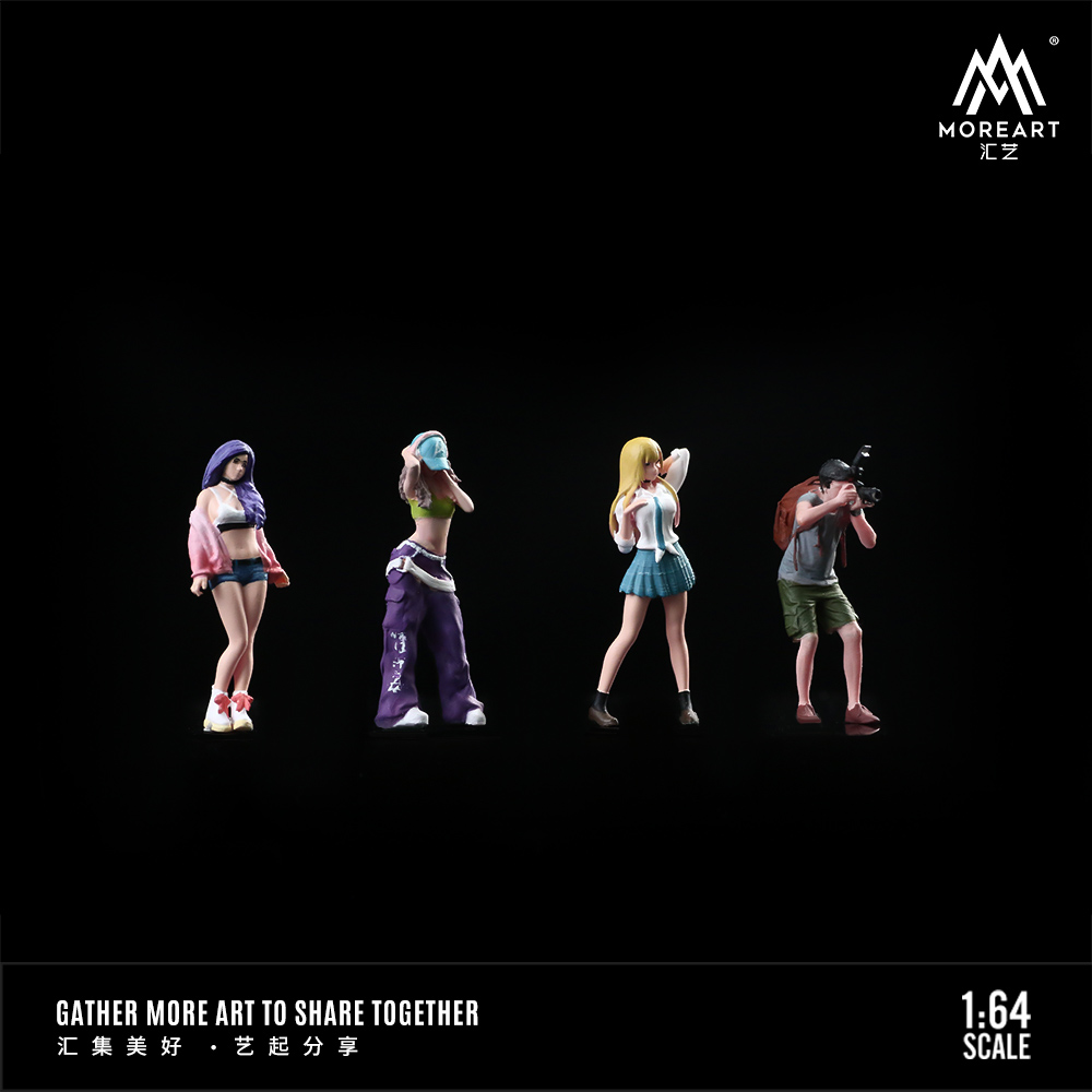 More Art 1:64 アクションフィギュアセット、スト - Resin Art Set のレビューと価格
